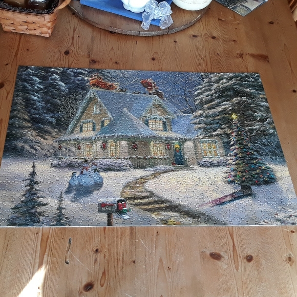 Thomas Kinkade puzzle - Picture 3 of 3